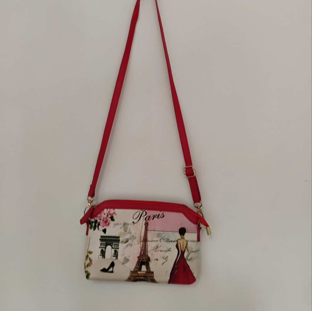 Beautiful Paris souvenir small bag
